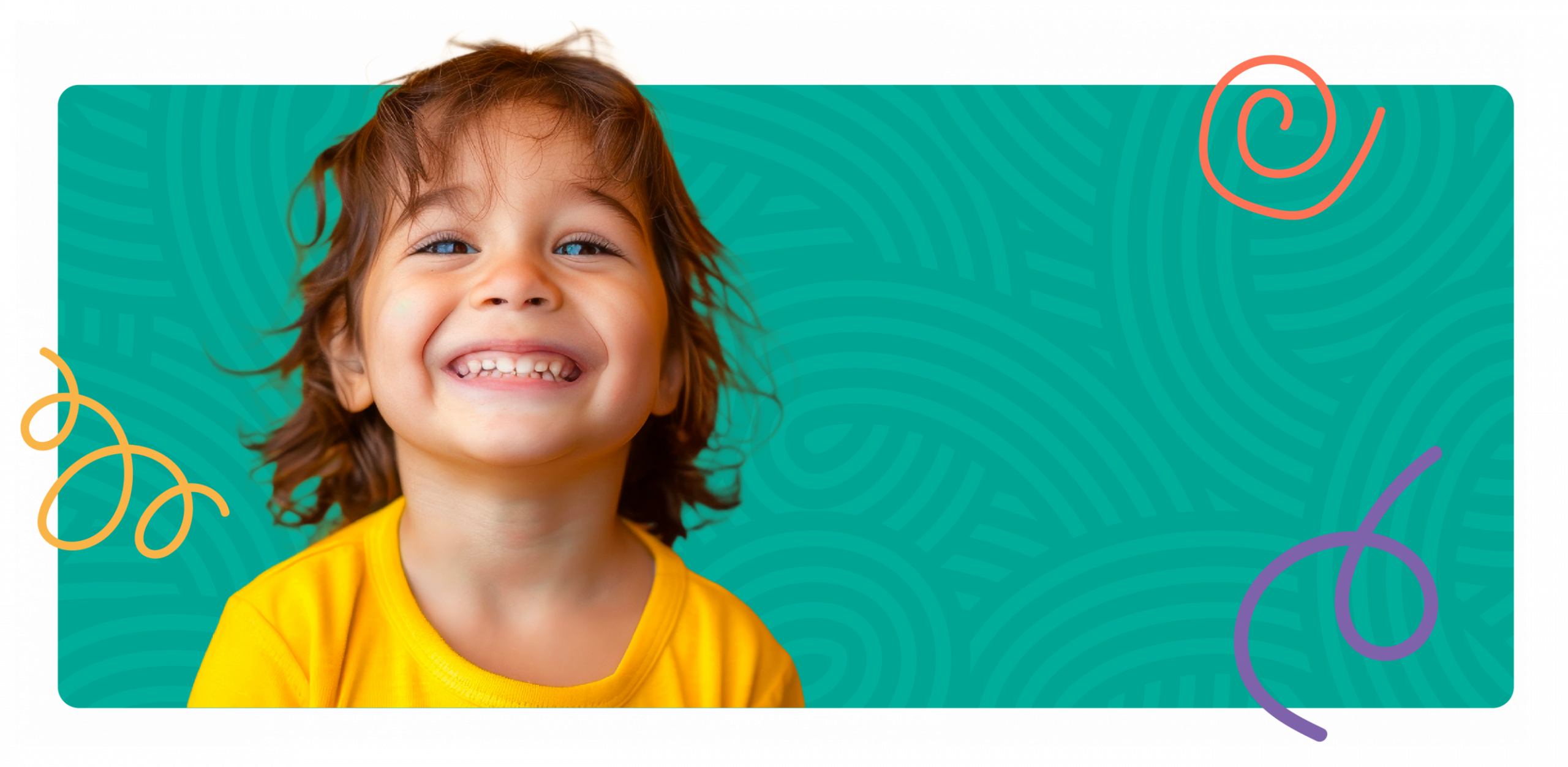 homepage background of kid smiling